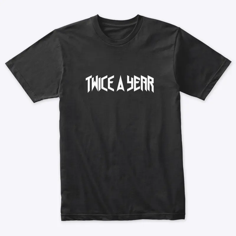 Twice a Year Black T-Shirt